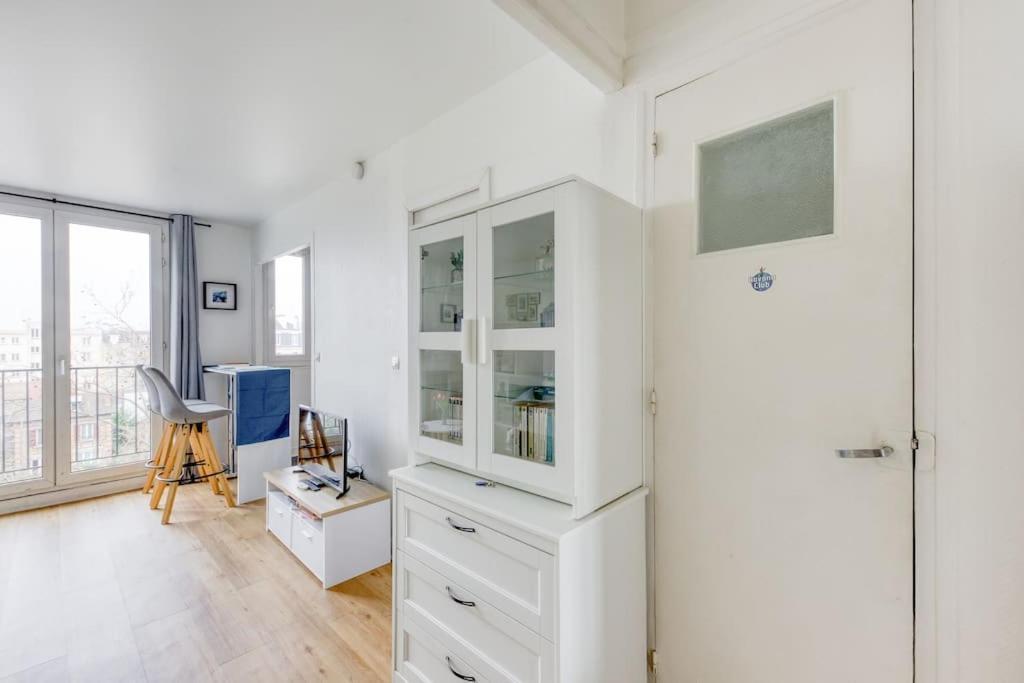 Studio Lumineux -15 Min De Paris La Garenne-Colombes Exterior foto